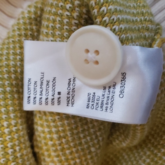 Anthro Maeve Pineapple Shawl Cardigan - Picture 10 of 11